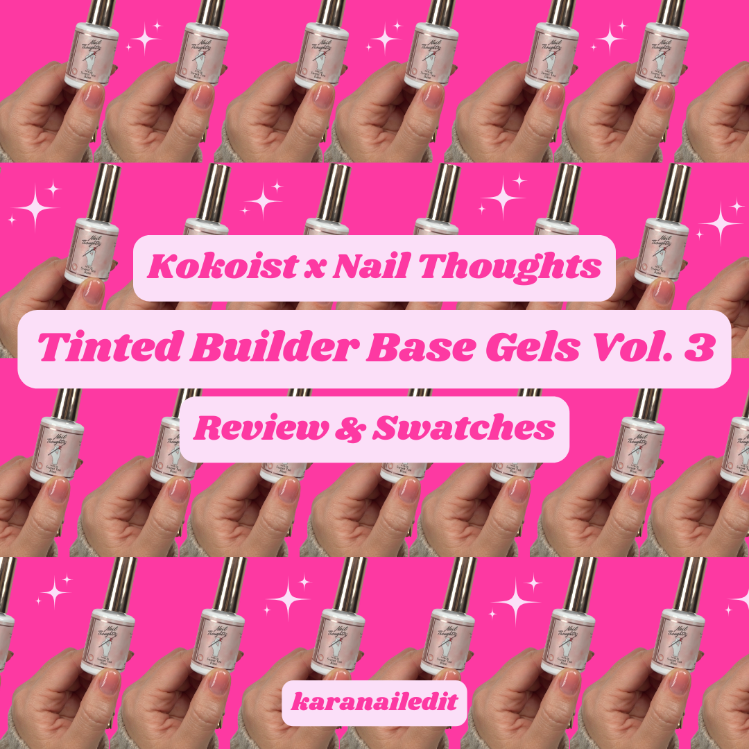 Kokoist popular x nail thoughts tinted base gels bundle