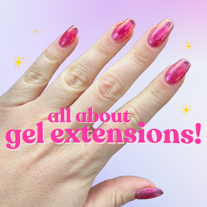 What Are Gel Extensions? Free Form Gel Extensions vs. Full Cover Gel Tip Extensions