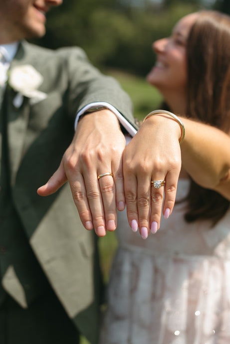My Wedding Nails Part 2 + Ring Details! 💍