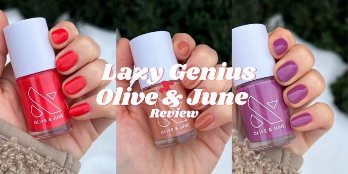 The Lazy Genius x Olive & June Review - NEW COLLECTION!!