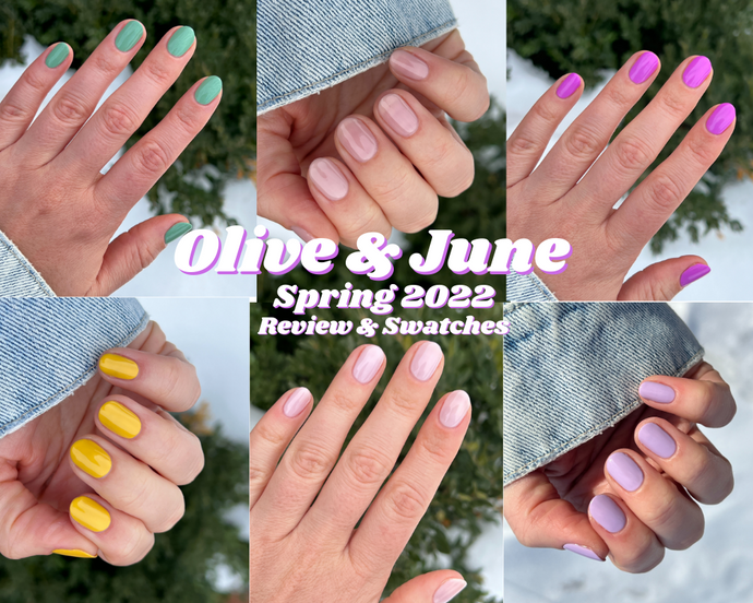 Olive & June Spring 2022 Collection Review, Swatches & Comparisons! 🍓