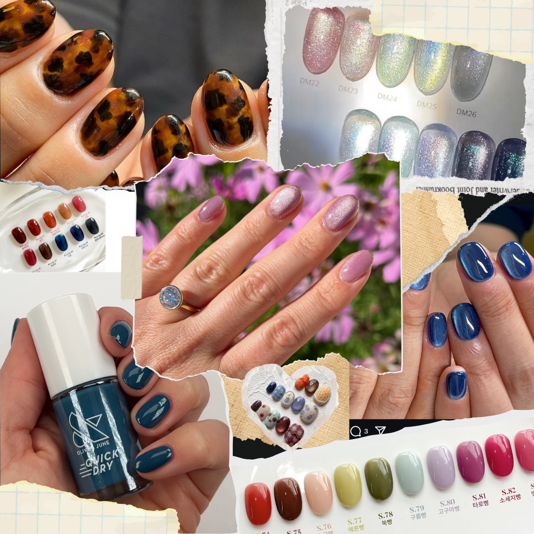 The Big Fall Nail Mood Board!🧣🍂🧋 karanailedit