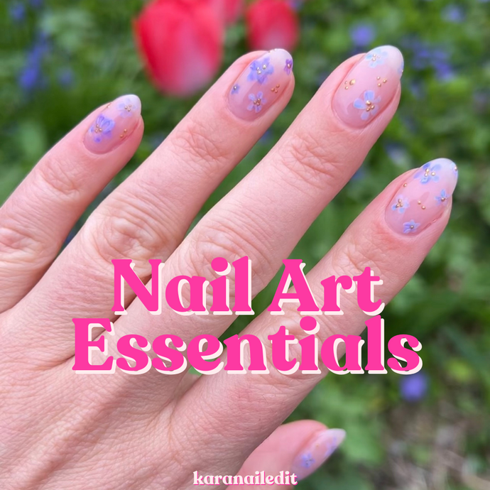 My (Easy) Nail Art Essentials! 👩‍🎨