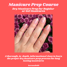Load image into Gallery viewer, Dry Manicure Prep Course
